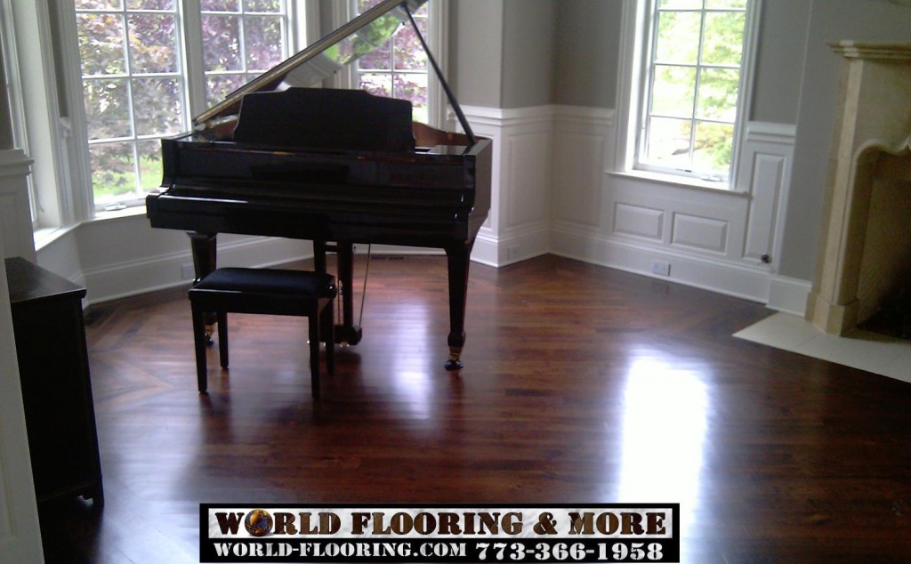 Hardwood Floor Installation repasir staining sanding refinishing World Flooring & More 773-366-1958 Chicago Suburbs 