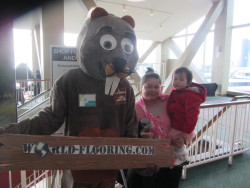 Cute mascot makes The Home Expo fun