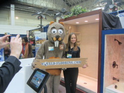 adorable mascot avalible for pictures