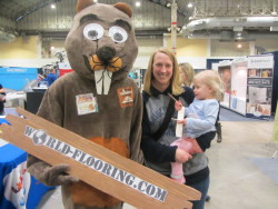 World Flooring brings joy to the family with mascot