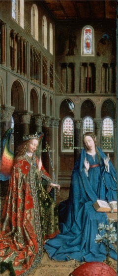 Jan van Eyck: The Annunciation