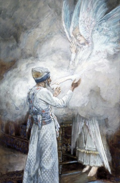 James Tissot The Vision of Zacharias (Vision de Zacharie)